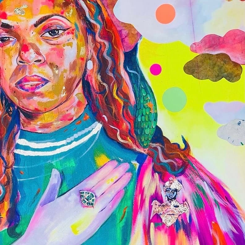 She Emerged from the Dust of Titans