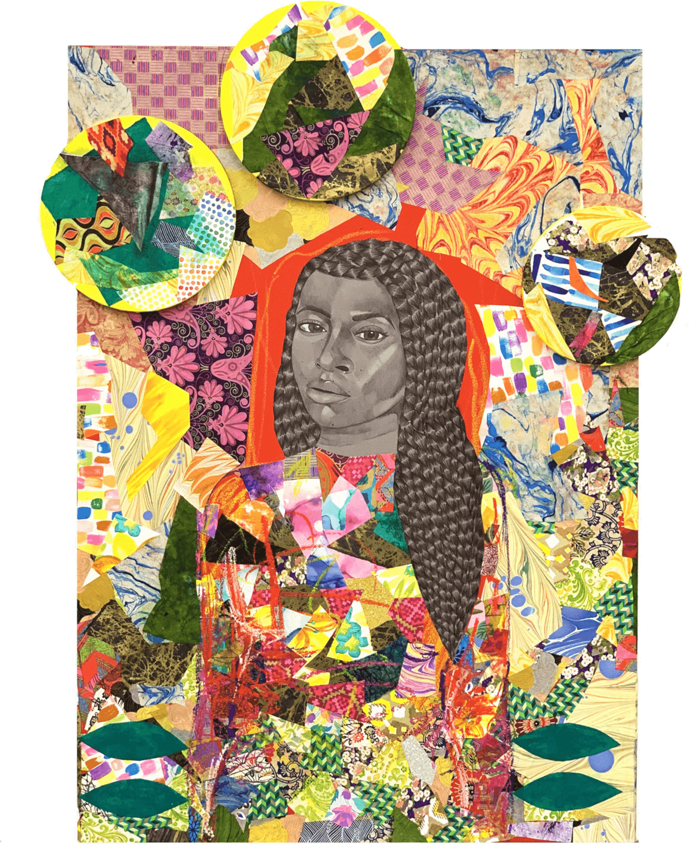 Girl with Three Orbs